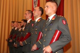 Die nächste Generation Militärischer Führungskräfte für das Österreichische Bundesheer ©ÖBH/Gerhard Hammler